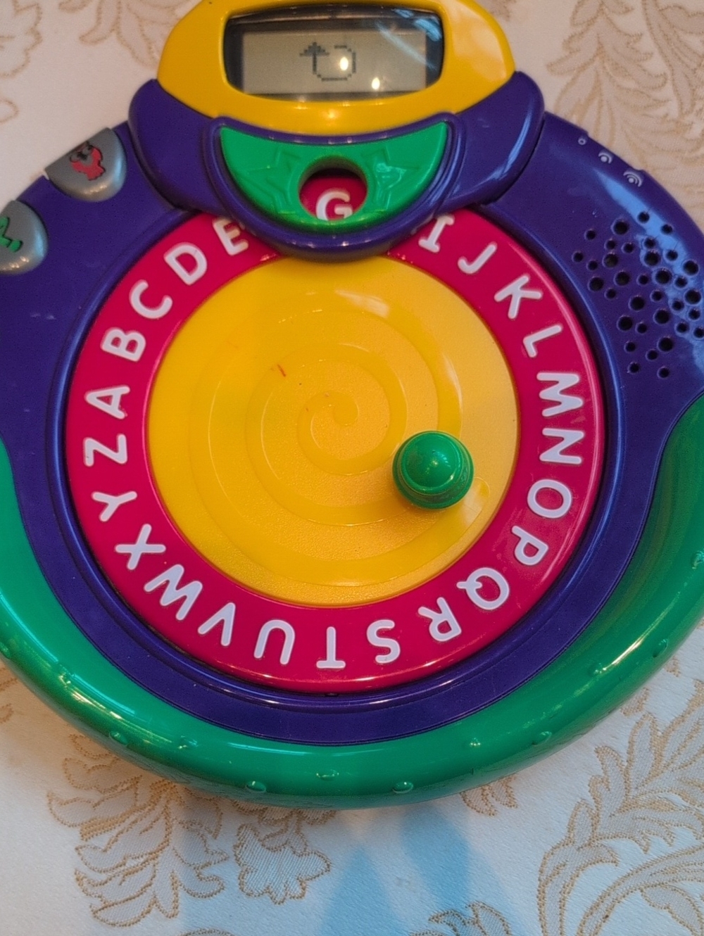 Kids Alphabet Spinner Learning Toy - Bright Multi-Color